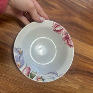 International Tableworks Floral Cereal/Soup/Salad Bowl